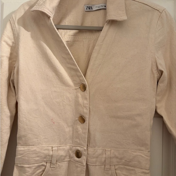 Zara Denim cOveralls- Small - Picture 2 of 6